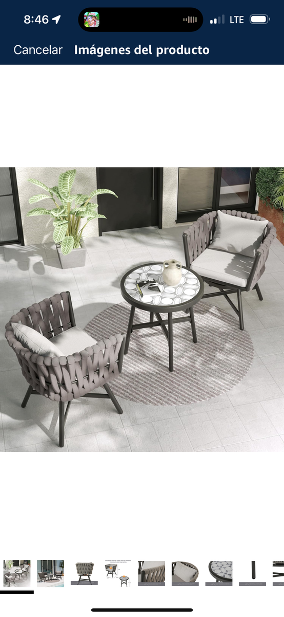 Set De 2 Sillas Para Para Terraza Mimba Cornelia Atelier