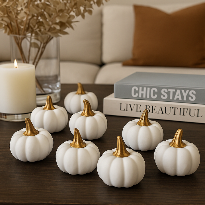 Mini Calabazas Decorativas
