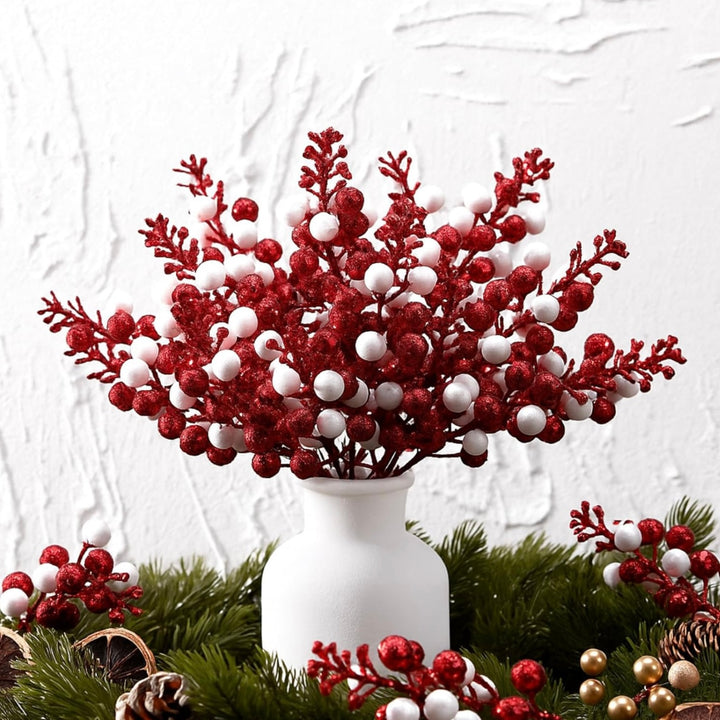 Set De Bayas Navideñas