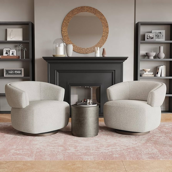 Set Sillones Giratorios Becky