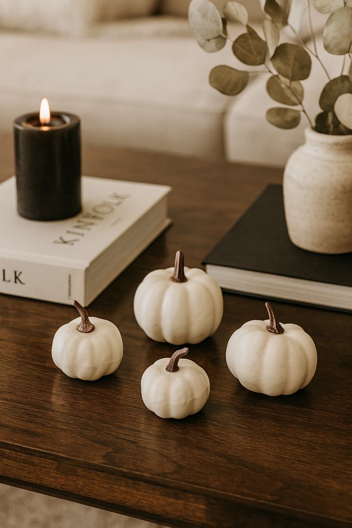 Mini Calabazas Decorativas