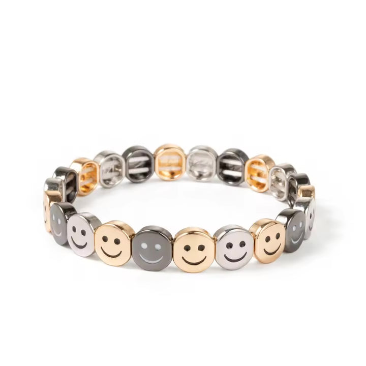 Pulsera Elástica Happy Face