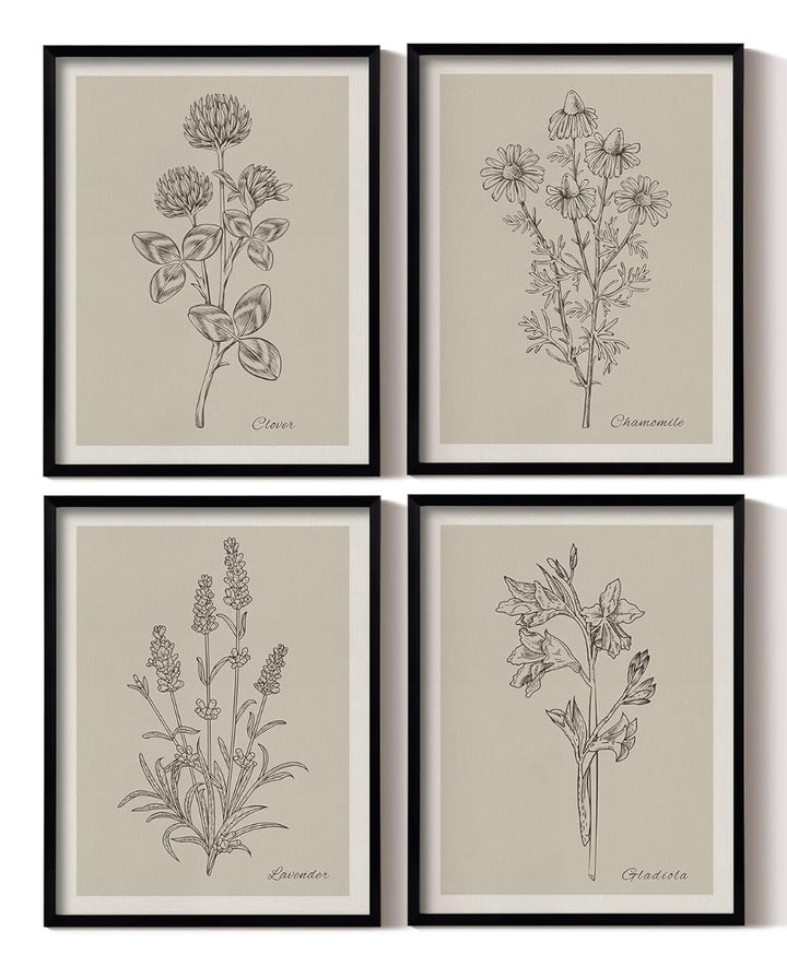 Set de Cuadros Decorativos Mallow