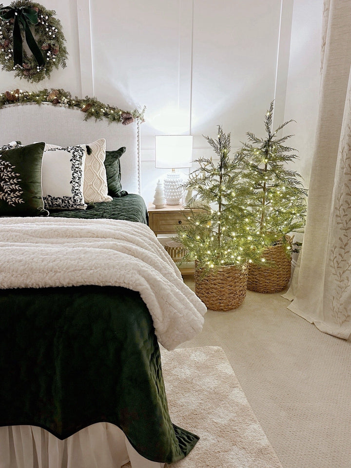 Set De Árboles Decorativos Texas Basket