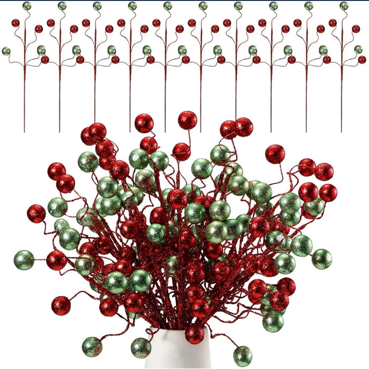 Set De Púas De Bola Navideñas