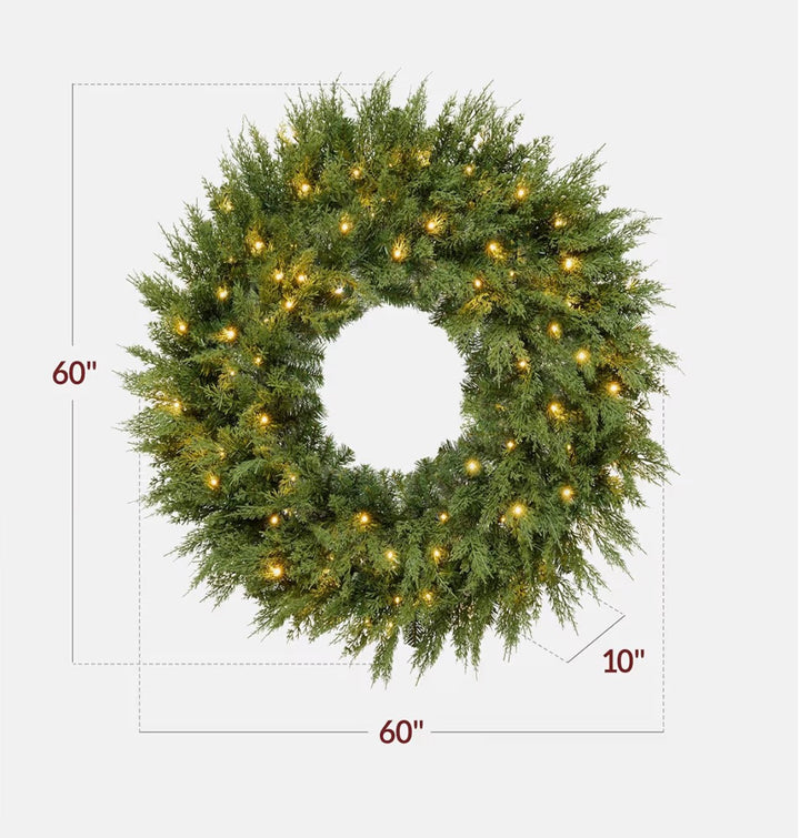 Corona De Navidad XL  Cedar