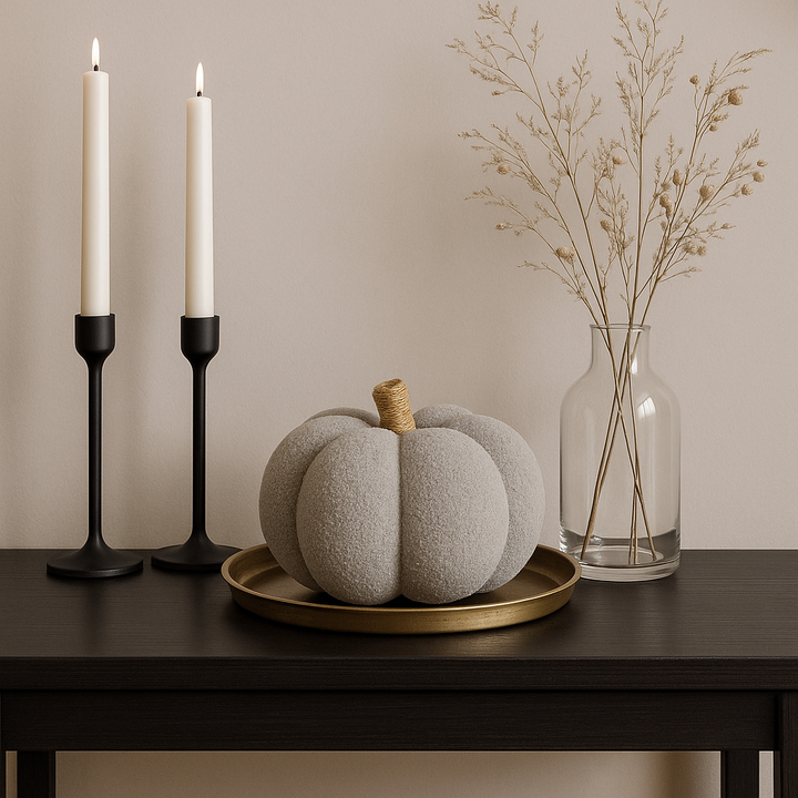 Calabaza Decorativa Gray