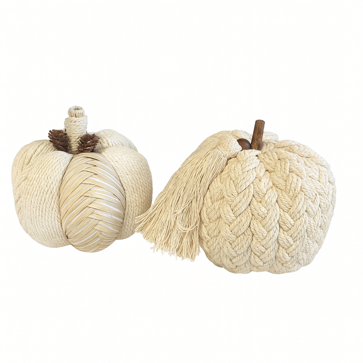 Set De Calabazas Decorativas