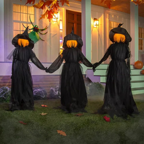 Set De 3 Brujas Pumpkin