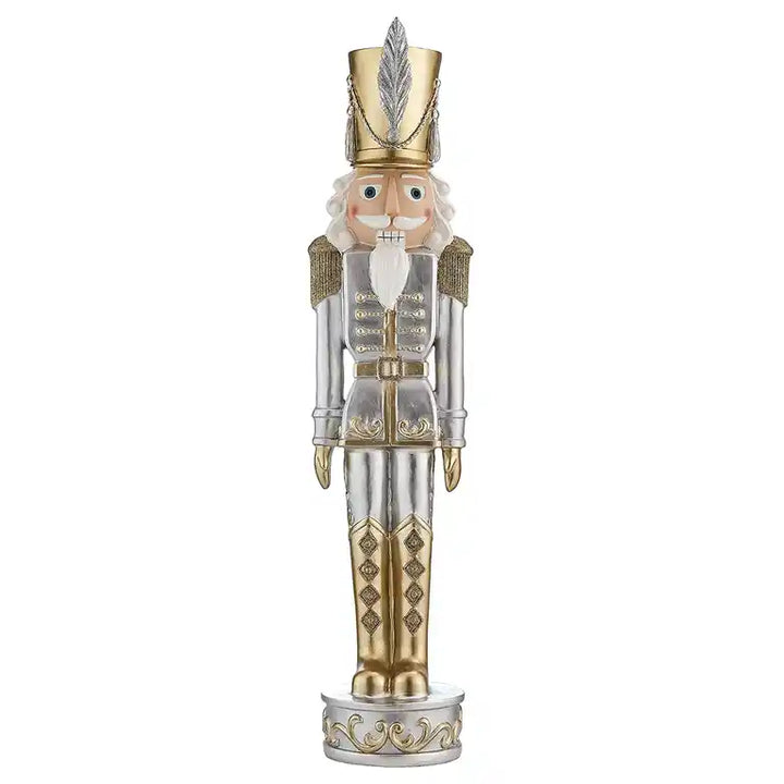 Cascanueces Nutcracker Silver Christmas 95 CMS / 121 CMS